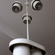 Detail of library light at the Säynätsalo Townhall