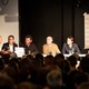 Rem Koolhaas, and Stephan Trüby (the project teachers), Manfredo di Robilant, Sebastian Marot, Antoine Picon (functioning as external critics) and the debate was moderated by Tom Avermate. Photo by Fred Ernst.