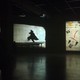Tank exhibition space showing William Kentridge