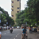 Warden Rd bends leaving Kanchanjunga on axis