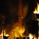 Burning house in Manitoba via Shannon