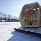 Winner in the First Work Category: Rope Pavillion by Kevin Erickson