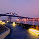 Landscape Architecture: Stoss Landscape Urbanism: Erie Street Plaza, Milwaukee, WI, United States, 2010. Project partners: Light THIS!, Vetter Denk Architects, GRAEF (Photo: John December)