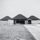 The Trenton Bath House (1955), which Tyng worked on with Louis I. Kahn. Marshall Meyers/Marshall D. Meyers Collection/The Architectural Archives, University of Pennsylvania