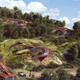 GROUNDING- Landslide Mitigation Housing (hillside view) Jared Winchester : Viktor Ramos
