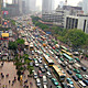 Guangzhou Bus Rapid-Transit System: BEFORE. Photo: © Karl Fjellstrom, Institute for Transportation & Development Policy 