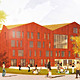 Visualization of the proposed new academic building (Image Image: Mecanoo architecten)