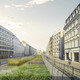 Global Holcim Awards Bronze 2012: Urban renewal and swimming-pool precinct, Berlin, Germany: View of filter basin along Friedrichsgracht. (Image © Holcim Foundation)