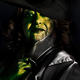 Zaha as Elphaba