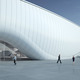 Rendering, kinetic media facade (Image: soma)