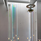 Interior lights at the Männistö Church by Juha Leiviskä in Kupio, Finland.