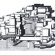 Orange County Government Center (Building Perspective) by Paul Rudolph