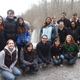 Group photo at falling creek falls