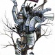Occupy Oakland art by Marlin