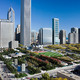Gustafson Guthrie Nichol: Lurie Garden, part of Millennium Park, in Chicago's historic Grant Park (Photo: Linda Oyama Bryan)