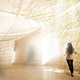 Supermanoeuvre - A complex robotically fabricated sculptural installation. Image © Supermanoeuvre