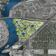 Located just east of the I-610 belt, the site of the proposal fi nds itself at the confl uence of the urban, the suburban, and the industrial. Continually growing towers of remediation make up the new development. Vegetation covers the earthy material held within the lock, a new type of containment in an area already very familiar with petrochemical storage.