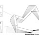 Two simple connections not only provide the stability of the bench, but moderate the movement of each individual section as it reacts to applied forces. The first is a sliding bolt connection, which acts as a restraint between sections, controlling the displacement allowed to be carried over from adjacent sections. The second is an elastic connection, which is a typical rubber band that gives the bench its 