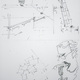 Playful drawing at Säynätsalo Townhall 