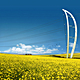 P113 AL_A Pylon Team: AL_A & Arup Plexus creates a poetic dialogue between structure and landscape. Its shape responds to changes in topography, striding across the horizon in sequence with a lightness and grace. Although seemingly filigree in nature, these pylons have been designed for resilience, adapting to different site conditions by expansion and contraction of the arced form. The pylons fluctuate in size and profile, visibly mapping the terrain. 