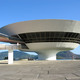 The Niterói Contemporary Art Museum, Rio de Janeiro, completed in 1996