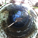 Pressure transducer installed in greywater inlet (5-gallon bucket)