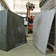 Acknowledgement Prize: High-efficiency concrete formwork technology, Zurich, Switzerland by Gramazio & Kohler, Architecktur und Digitale Fabrikation – ETH Zurich, Switzerland: 1x1m double curved free-form wax element, produced by a robotic process, and the concrete positive cast against it.