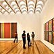 The Interior of the Exhibition Space as Designed by Meier