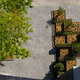 Aerial of Caroll Street MTA plaza by Future Green Studio