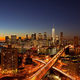 Night view from Brooklyn