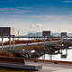 Pier 2 with Picnic Docks and Sleeping Giant in background