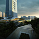 View near stairs (Image: Adrian Smith + Gordon Gill Architecture)