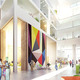 Rendering, town council hall (Illustration: Henning Larsen Architects)