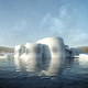 Rendering, view from sea (Image: soma)
