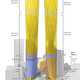 Program diagram of the two mixed-use towers (Image: Foster + Partners)