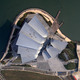 View from top showing the Wuli Lake surrounding the building and the landscaping on the man-made peninsula (Photo: Pan Weijun)