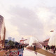 Public plaza at dusk (Image: Labtop)