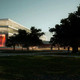 Sunset view from Makasiinipuisto Park (Image: Kubota & Bachmann Architects+Martinez)