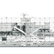 Richard Rogers | Rogers Stirk Harbour + Partners, The Centre Pompidou, Screenprint, 24 x 36