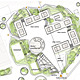 Holcim Gold Award: Secondary school with passive ventilation system: Plan.