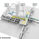 Diagram entrances (Image: WXY Architecture + Urban Design)