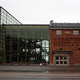 Entrance to the Sibelius Concert Hall in Lahti, Finland by Kimmo Lintula Architects completed in in 2000