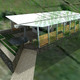 Acknowledgement Prize: Primary healthcare center, near Dharmapuri, India by Rajesh Renganathan and Iype Chacko Vernperampil, Flying Elephant Studio, India: Aerial view.