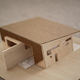 House H - 1-100 scale study model by Matej Gasperic.