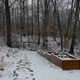 Stone path to the woods