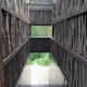 Staircase towards the ground level