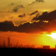 Shanghai on the horizon from airport via amlocke