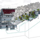 Global Holcim Awards Silver 2012: Urban remediation and civic infrastructure hub, São Paulo, Brazil: Landscape and building systems. (Image © Holcim Foundation)