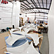 Fly’s Eye Dome restoration at Goetz Boats in Bristol, RI (Photo: Ira Garber)