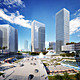 Court and fountain (Image: Goettsch Partners)